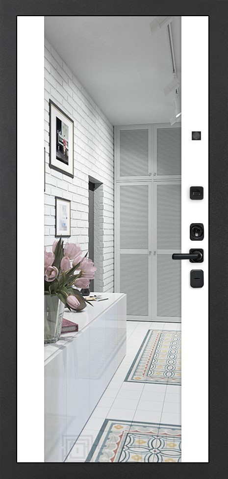 Зеркало ФЛЗ-1 Белый софт 16 мм